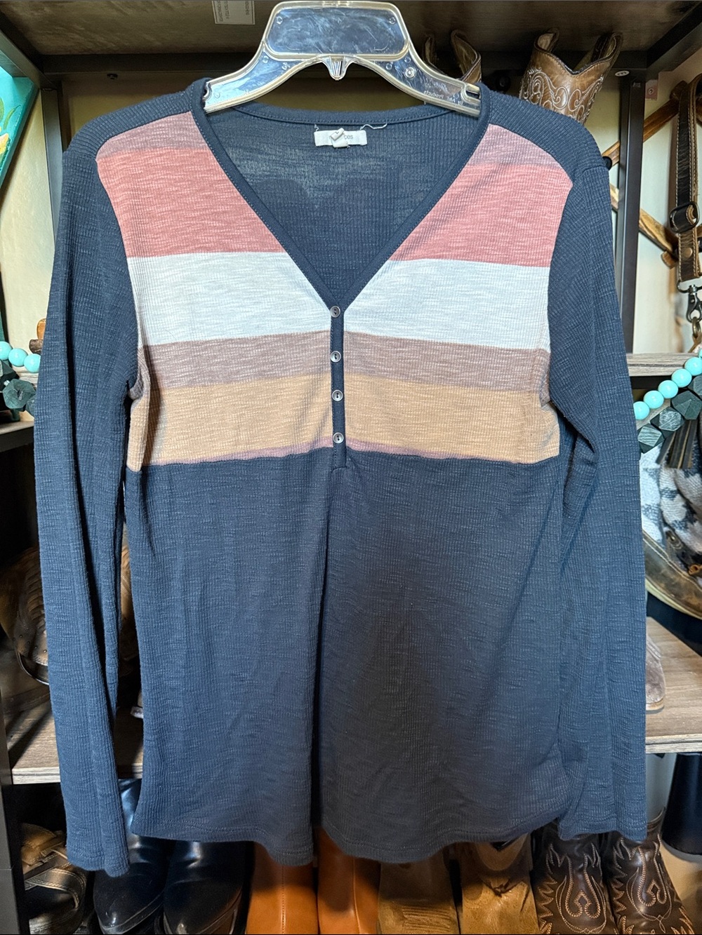 Maurice’s color block long sleeve